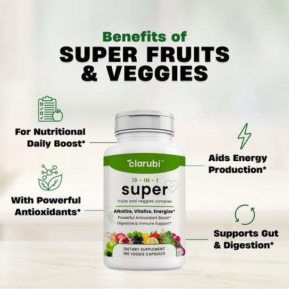 SUPER FRUITS & VEGGIES