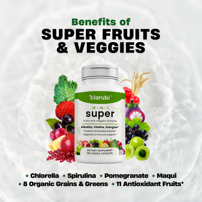 SUPER FRUITS & VEGGIES